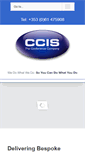 Mobile Screenshot of ccis.ie